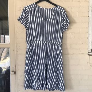 Stripe Casual Dress